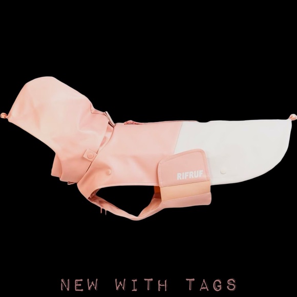 RIFRUF Stormhunter Dog Raincoat, Sakura, Size 8 - tiny dog - Picture 5 of 16